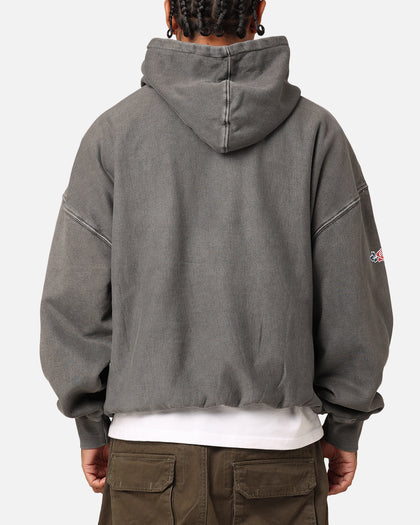Carré Rosebud Oversized Hoodie Washed Charcoal