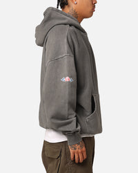 Carré Rosebud Oversized Hoodie Washed Charcoal
