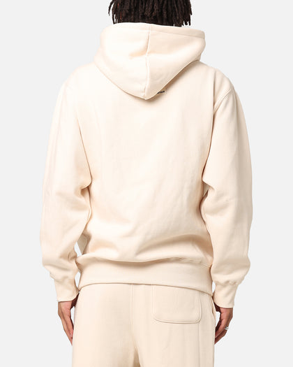 Daniel Patrick Surplus Logo Hoodie Cream/Maroon