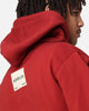 Daniel Patrick Surplus Logo Hoodie Maroon/Yellow