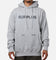 Daniel Patrick Surplus Logo Hoodie Grey