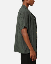 XXIII Nicholas Button Up Shirt Green/White