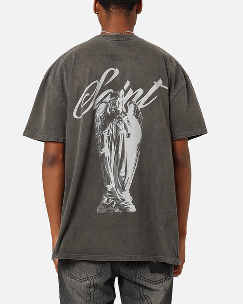 Saint Morta Guardian T-Shirt Black Wash