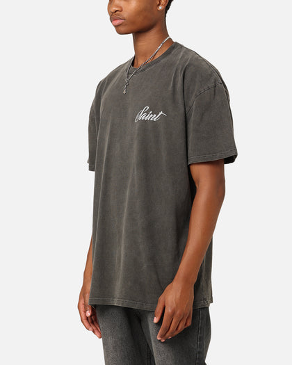 Saint Morta Guardian T-Shirt Black Wash