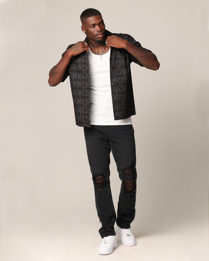 Saint Morta Tribal Short Sleeve T-Shirt Black/Black