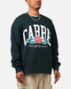 Carré Rosey Crewneck Forest Green