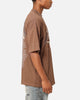 Saint Morta Tour Mock T-Shirt Brown