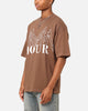 Saint Morta Tour Mock T-Shirt Brown