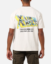 Marvel X-Men The Blackbird Heavyweight T-Shirt Off White