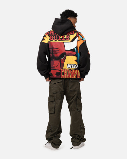 Mitchell & Ness Chicago Bulls 6 Time Hoodie Black