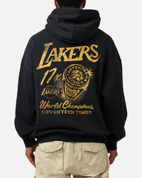 Mitchell & Ness Los Angeles Lakers Rings Hoodie Faded Black