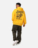 Mitchell & Ness Los Angeles Lakers Rings Hoodie Ochre