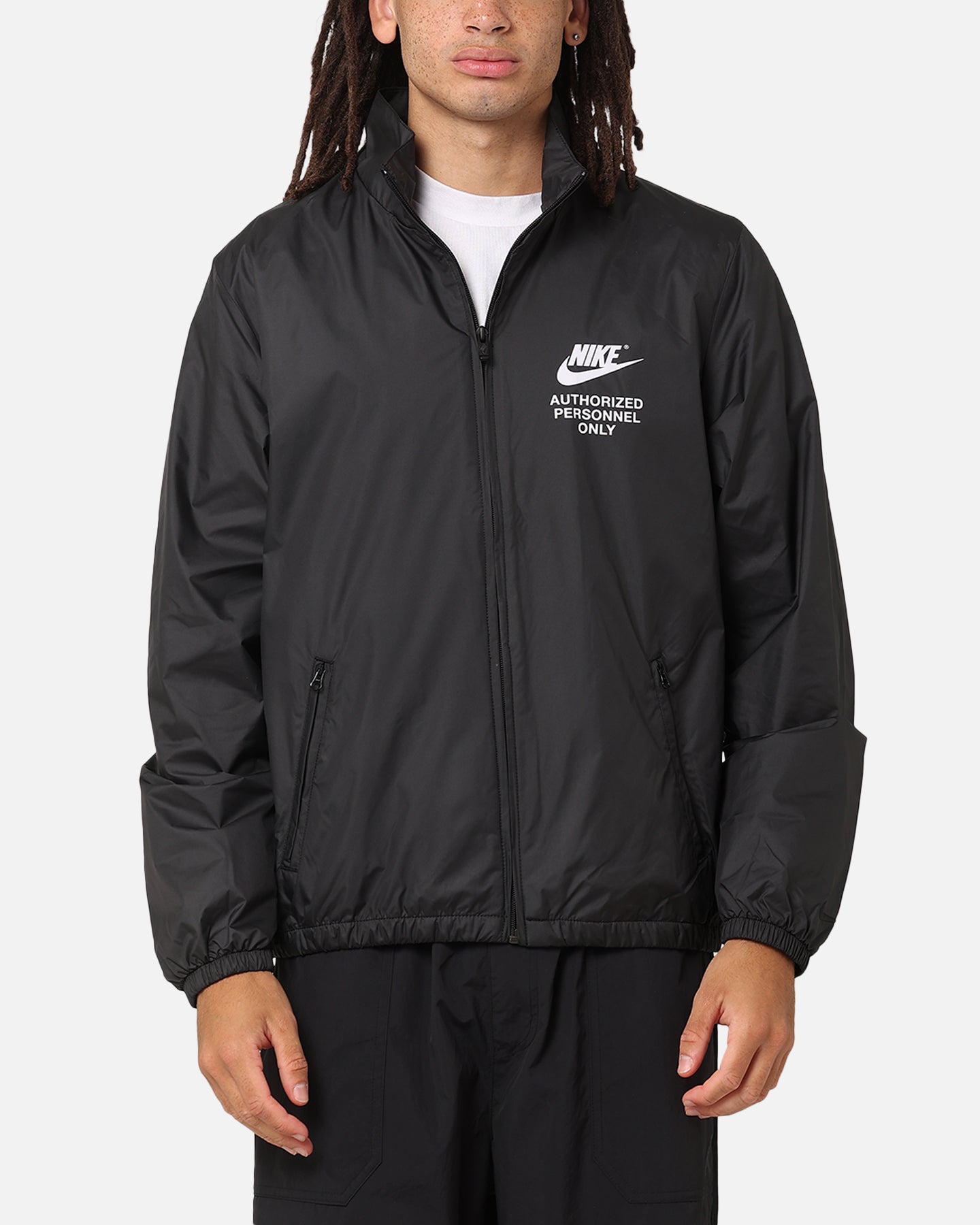 Nike Woven Full Zip Jacket Black/Black | Culture Kings NZ