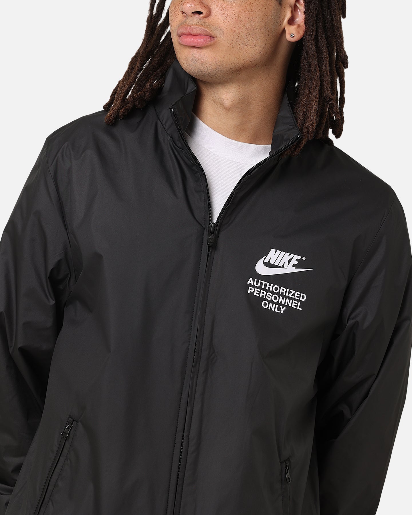 Nike Woven Full Zip Jacket Black/Black | Culture Kings NZ