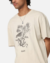 Ksubi Target Biggie Cyclone T-Shirt Tan
