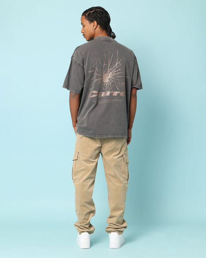 Carré Blasted Oversized T-Shirt Washed Charcoal