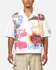 Loiter Scrap Book Button Up Shirt Off White