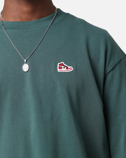 Jordan Brand Sneaker Patch Crewneck T-Shirt Oxidized Green
