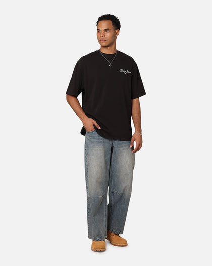 Tommy Jeans TJM OVZ Serif Linear T-Shirt Black
