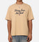 Tommy Jeans TJM OVZ Luxe Serif T-Shirt Tawny Sand