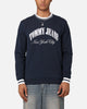 Tommy Jeans TJM Reg Tipping Varsity Crewneck Dark Night Navy