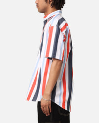 Tommy Jeans TJM Relax Stripes Shirt White Stripe