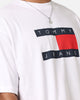 Tommy Jeans TJM Skate Flag T-Shirt White