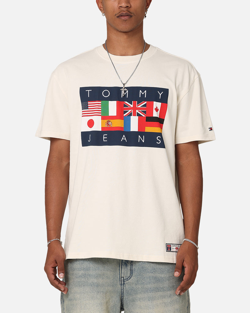 Tommy Jeans TJU Archive Games T-Shirt Ancient White | Culture Kings NZ