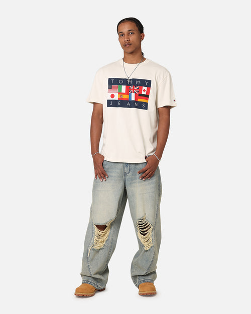 Tommy Jeans TJU Archive Games T-Shirt Ancient White