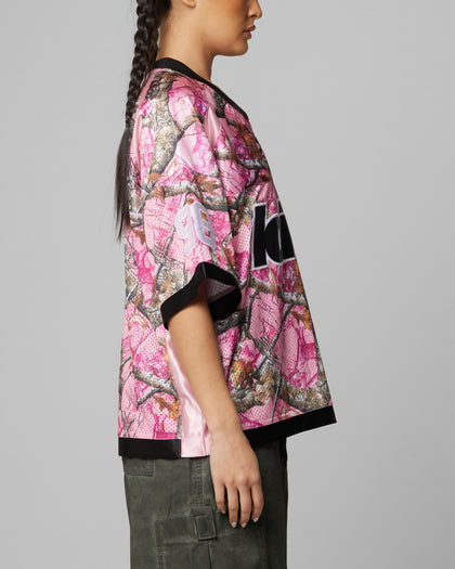 Loiter Training Jersey Pink Camo