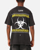 The Anti Order Anti Nuclear T-Shirt Black Acid Wash
