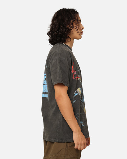 Marvel X-Men Cyclops Heavyweight T-Shirt Black Wash