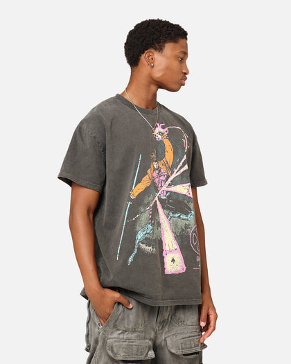Marvel X-Men Gambit Heavyweight T-Shirt Black Wash
