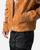 MNML Suede Collared Jacket Orange