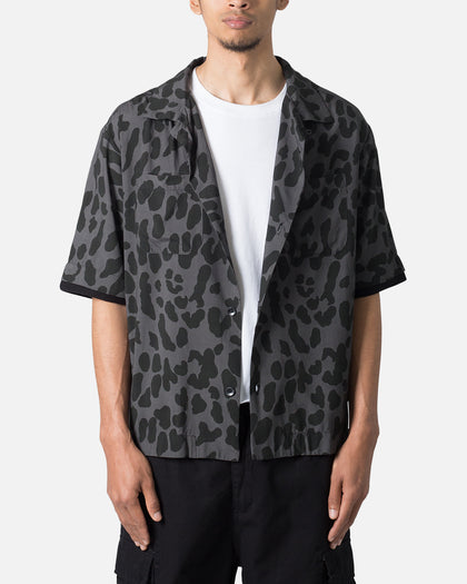 MNML Cheetah Cargo Shirt Black/Grey
