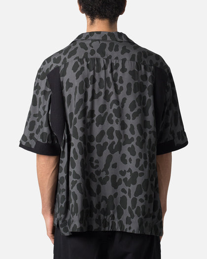 MNML Cheetah Cargo Shirt Black/Grey