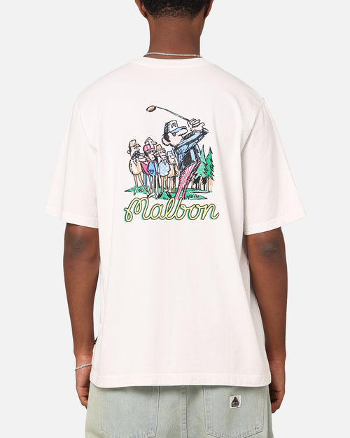 Malbon Founders Short Sleeve Pocket T-Shirt White