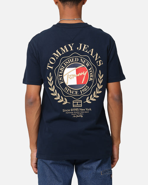 Tommy Jeans TJM Prep Explorer Luxe T-Shirt Dark Night Navy