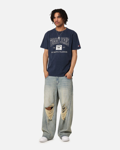 Tommy Jeans TJM Archive Logo T-Shirt Dark Night Navy