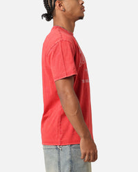 Tommy Jeans TJM Archive Logo T-Shirt Deep Crimson