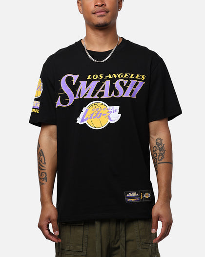 Hyperfly X My Hero Academia V NBA Los Angeles Lakers T-Shirt Black