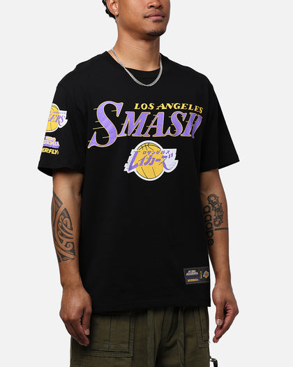 Hyperfly X My Hero Academia V NBA Los Angeles Lakers T-Shirt Black