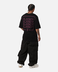 Playboy Neon Stack T-Shirt Black/Pink