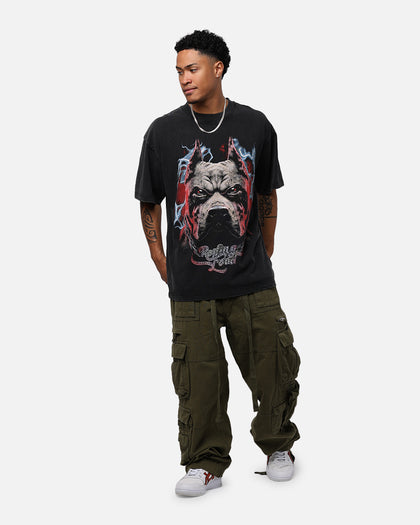 Rolling Loud X Culture Kings Dawg T-Shirt Vintage Black