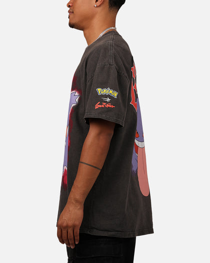 Pokémon By Loiter Gengar Heavyweight T-Shirt Black Wash