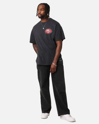 Mitchell & Ness San Francisco 49ers 'Alter Ego' Flames T-Shirt Faded Black