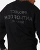 The Anti Order Project Anti Boxy Crewneck Black