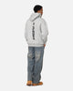 Playboy Logo Lockup Hoodie Grey Marle