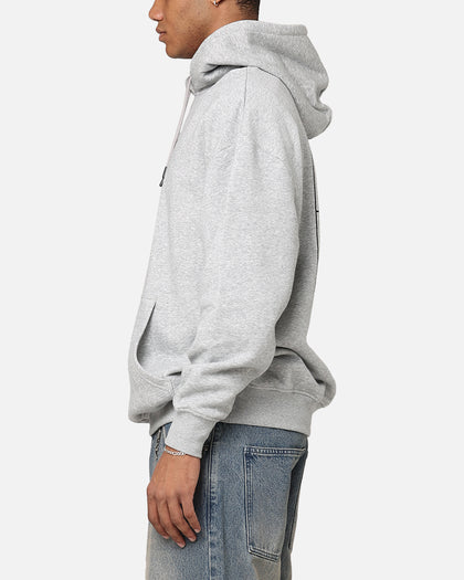 Playboy RHD Sqaured Hoodie Grey Marle