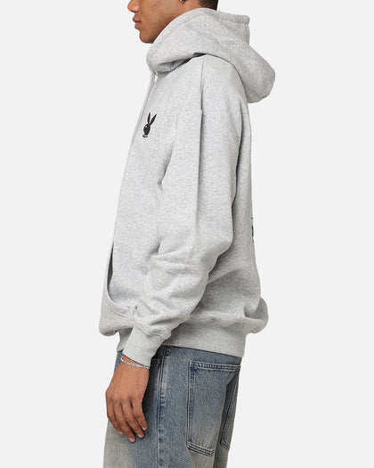 Playboy Solo RHD Icon Hoodie Grey Marle